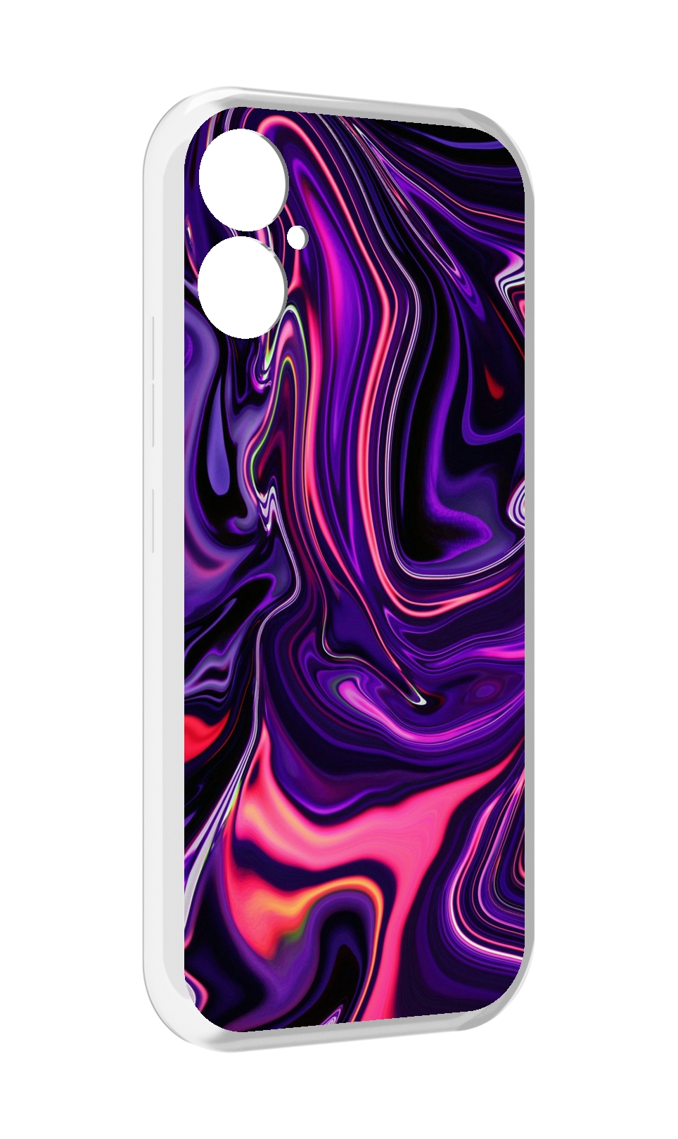 

Чехол MyPads фиолетовые краски для Tecno Spark 9 Pro \ Spark 9T, Прозрачный, Tocco