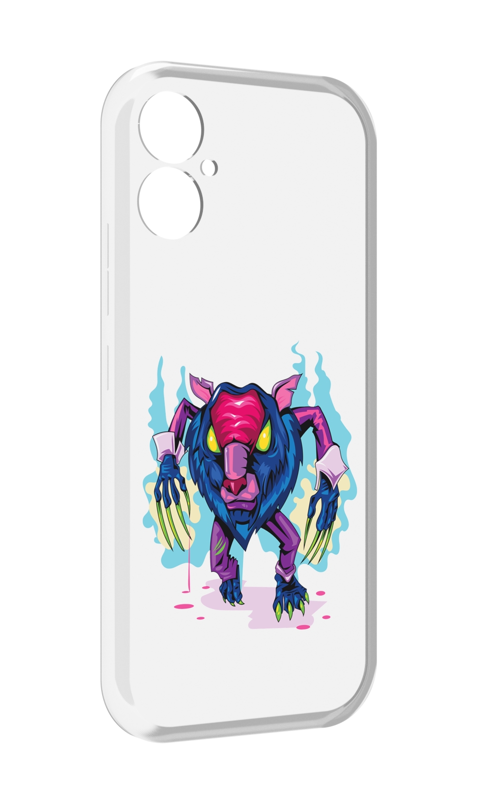 

Чехол MyPads фиолетовая-россомаха для Tecno Spark 9 Pro \ Spark 9T, Прозрачный, Tocco