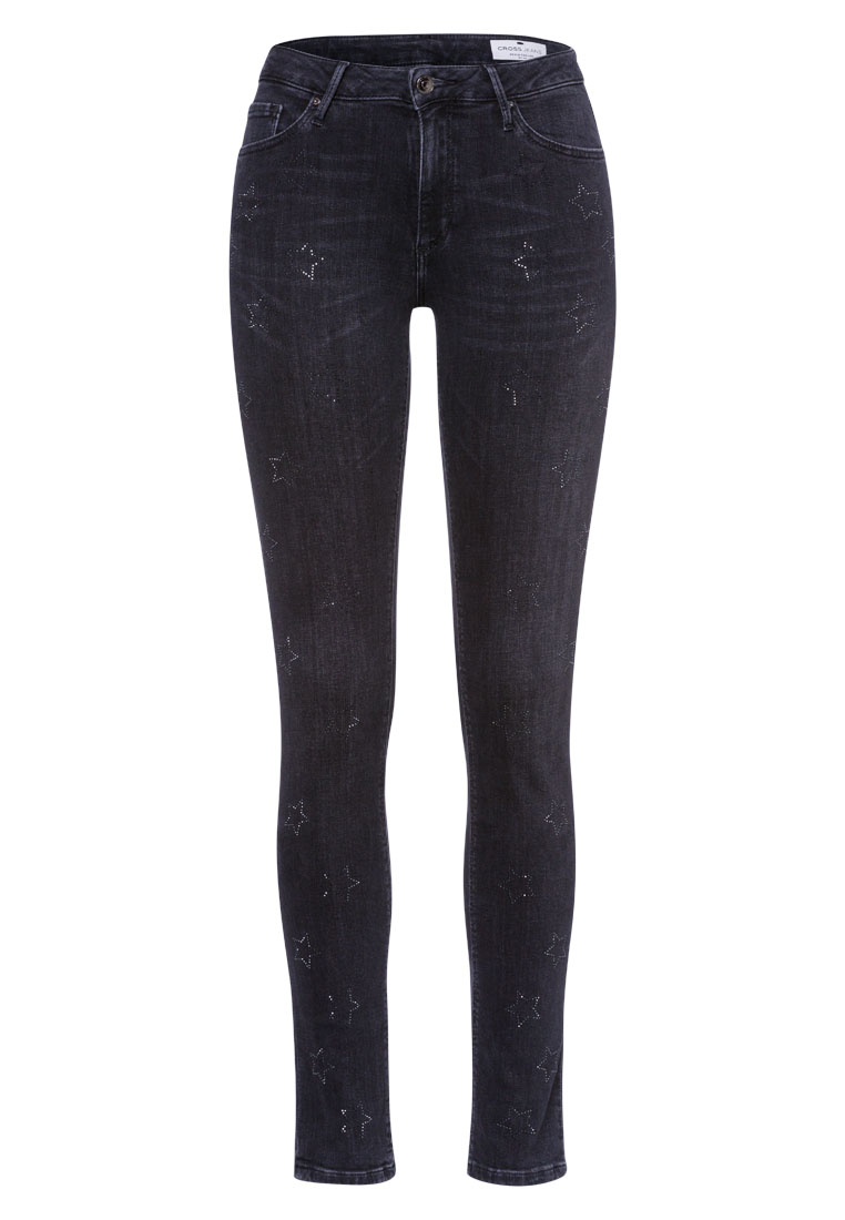 Джинсы Cross Jeans для женщин, N 497-068, размер 27-32, синие