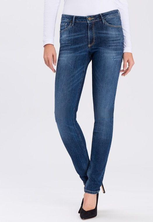 Джинсы Cross Jeans для женщин, N 497-068, размер 26-32, синие