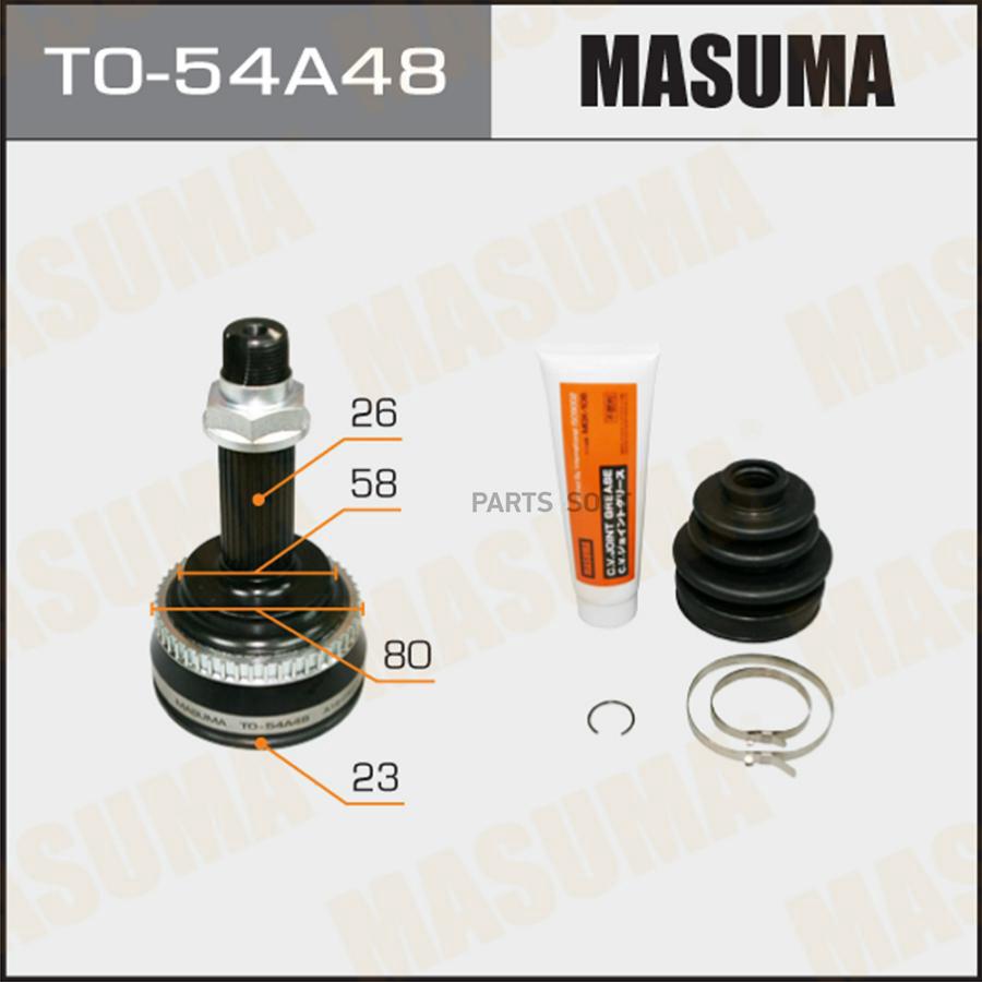 

To-54a48_шрус наружный к-кт toyota corolla 1.4/1.6 02>
