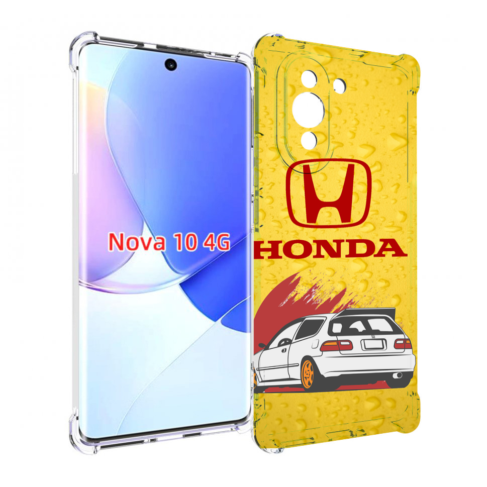 

Чехол MyPads honda-motor для Huawei Nova 10, Прозрачный, Tocco