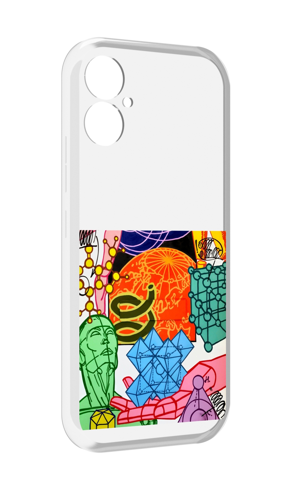 

Чехол MyPads физика-химия для Tecno Spark 9 Pro \ Spark 9T, Прозрачный, Tocco
