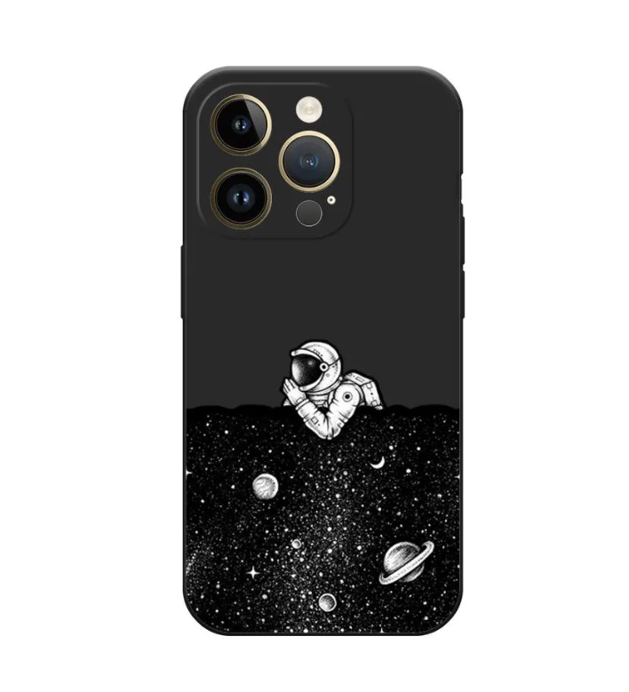 

Чехол Awog на Apple iPhone 14 Pro / Айфон 14 Про "Космический сон", Черный, 15252-1