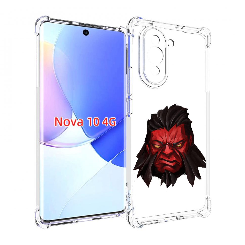 

Чехол MyPads dota-2-axe для Huawei Nova 10, Прозрачный, Tocco