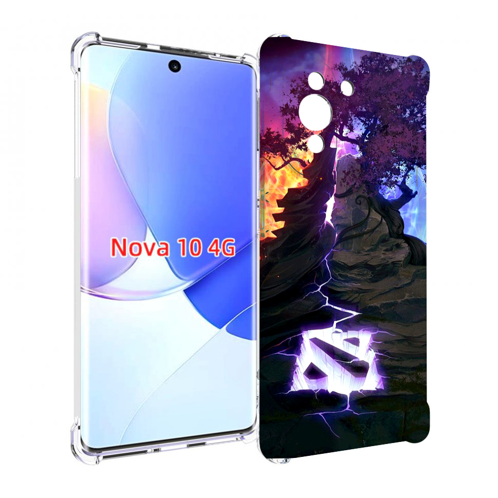 Чехол MyPads dota 2 логотип для Huawei Nova 10