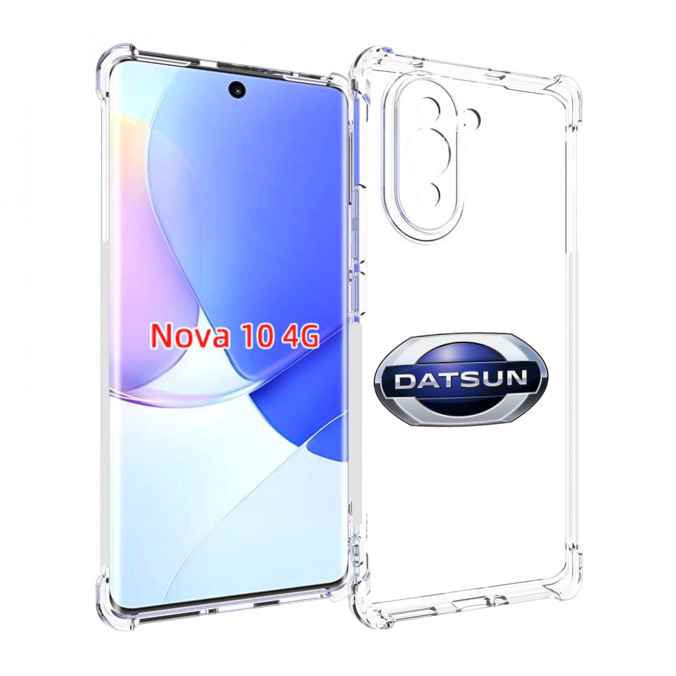 

Чехол MyPads datsun мужской для Huawei Nova 10, Прозрачный, Tocco