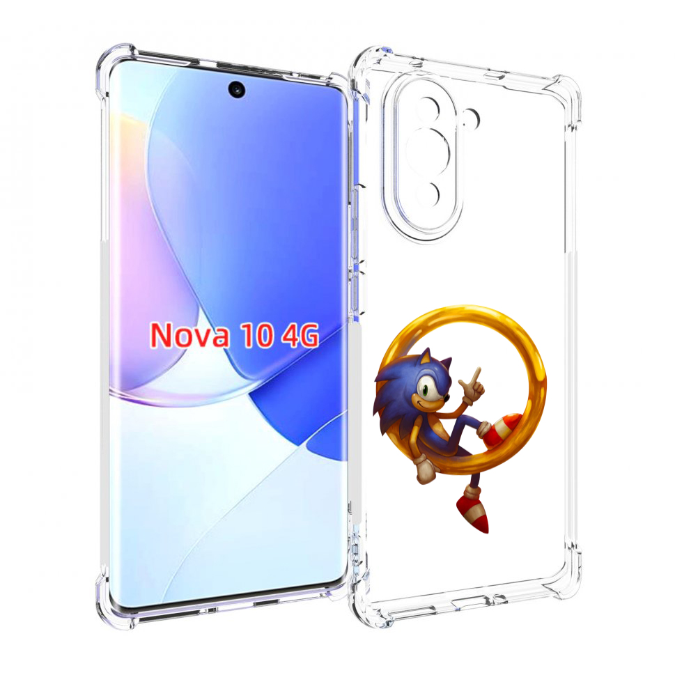 

Чехол MyPads Sonic-R для Huawei Nova 10, Прозрачный, Tocco