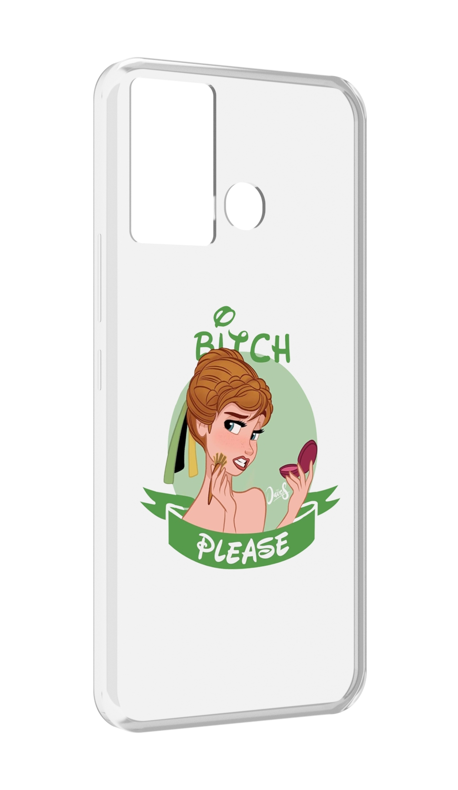 

Чехол MyPads принцесса-Анна женский для Infinix Hot 12 Play, Прозрачный, Tocco