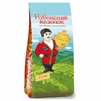 

Чай черный Кубанский казачок классический листовой 75 г