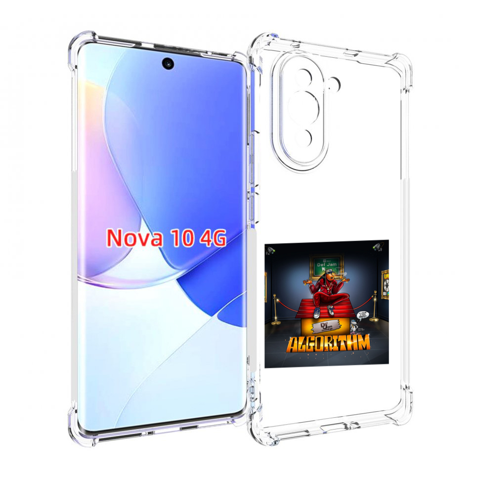 

Чехол MyPads Snoop Dogg ALGORITHM для Huawei Nova 10, Прозрачный, Tocco