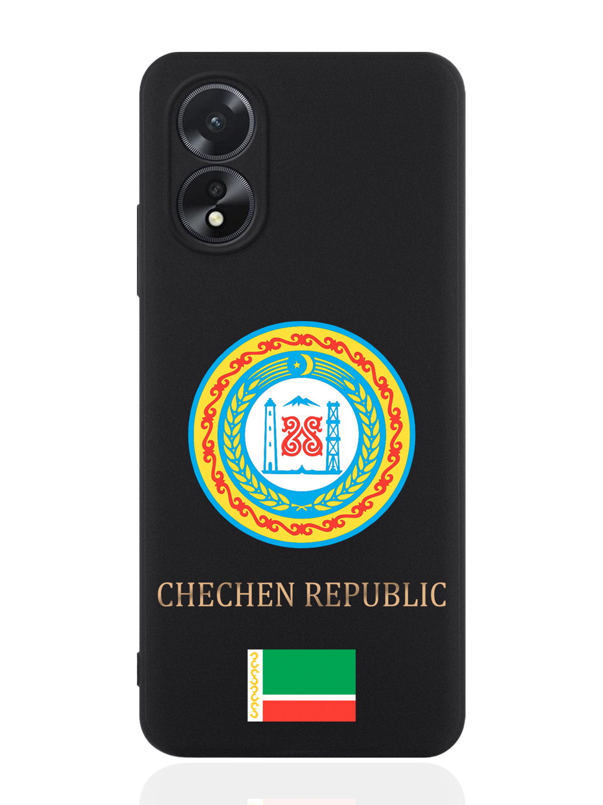 

чехол SignumCase для Oppo A38 4G Герб Чечни, Разноцветный, Oppo A38 4G