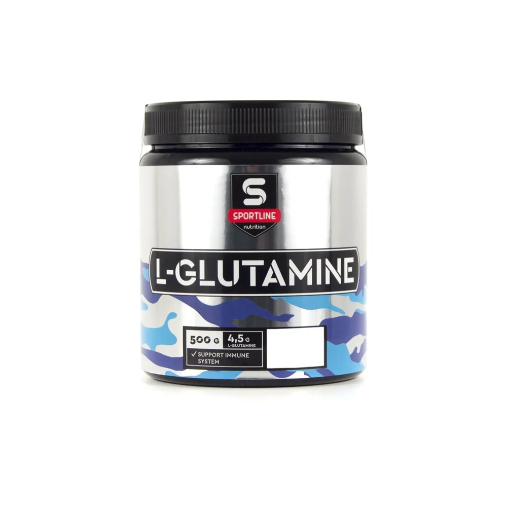Глютамин SportLine L-Glutamine Nutrition мандарин, 500 гр