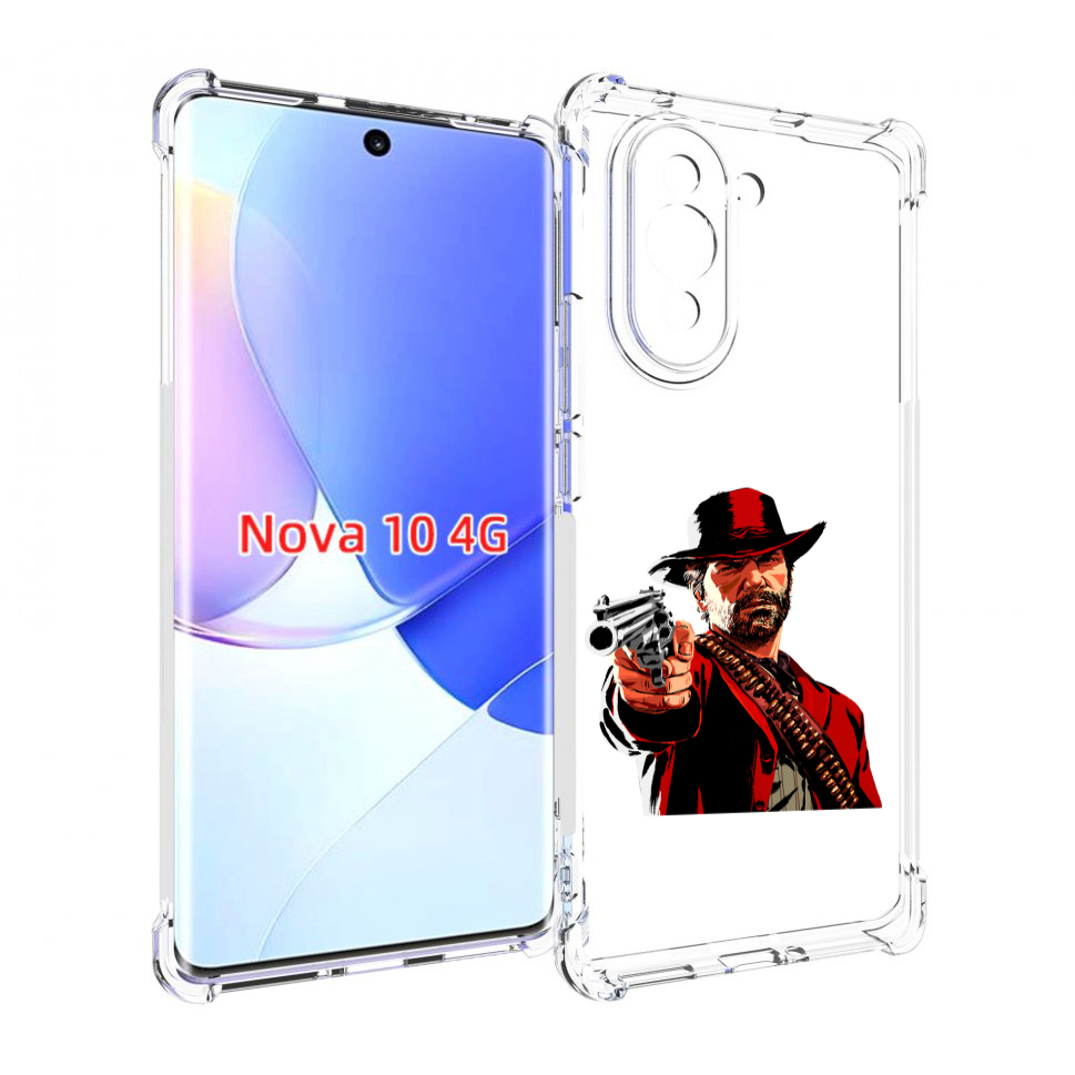

Чехол MyPads Red-Dead-Redemption-2-РДР-2 для Huawei Nova 10, Прозрачный, Tocco