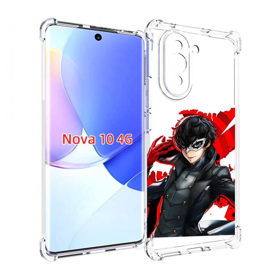 

Чехол MyPads Persona 5 для Huawei Nova 10, Прозрачный, Tocco