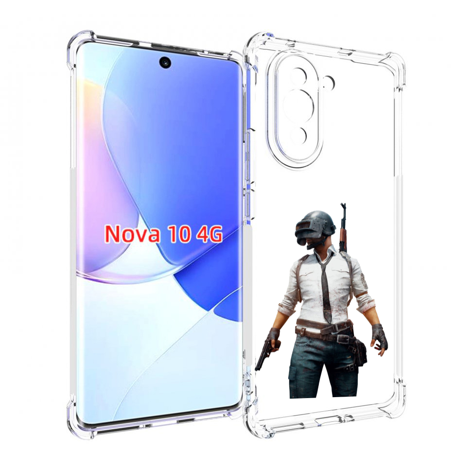 

Чехол MyPads PUBG-2 для Huawei Nova 10, Прозрачный, Tocco