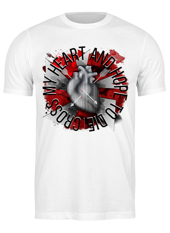 

Футболка мужская Printio Cross my heart and hope to die (англ идиома) 2042256 белая S, Белый, Cross my heart and hope to die (англ идиома) 2042256