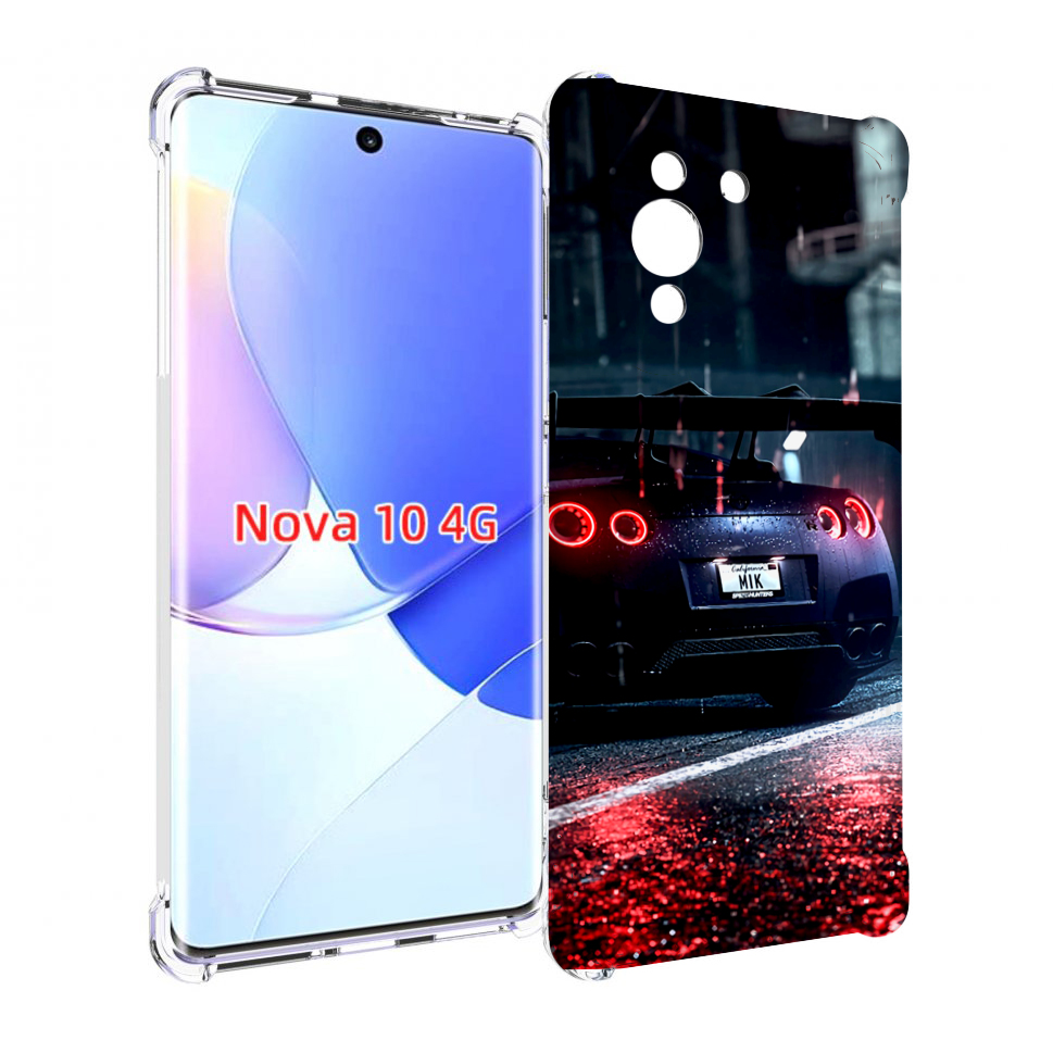 

Чехол MyPads Nissan Skyline для Huawei Nova 10, Прозрачный, Tocco