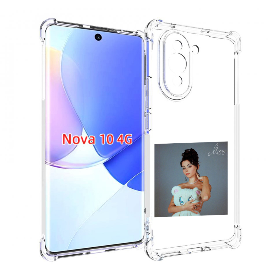 

Чехол MyPads Miss Дора для Huawei Nova 10, Прозрачный, Tocco
