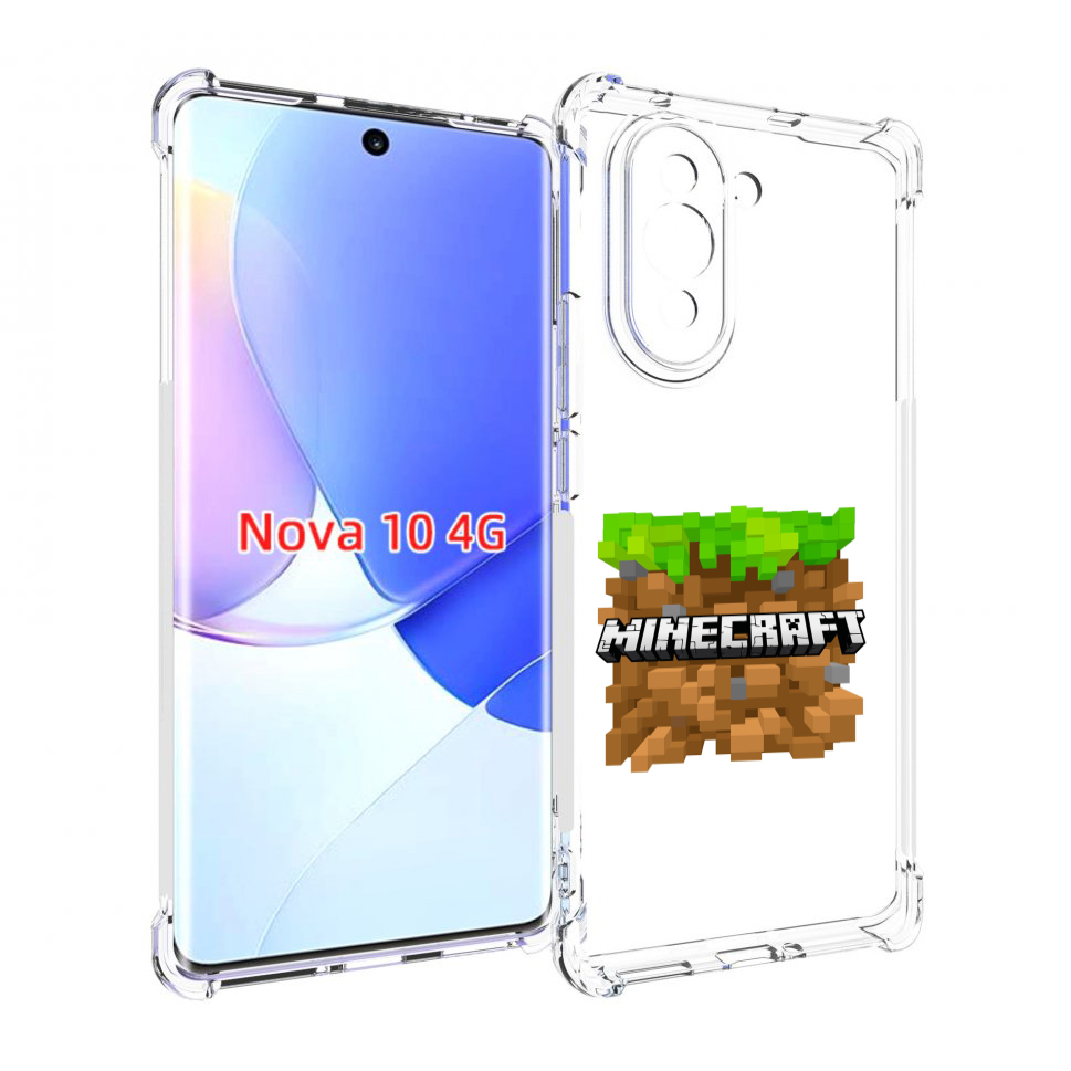 Чехол MyPads Minecraft-2 для Huawei Nova 10