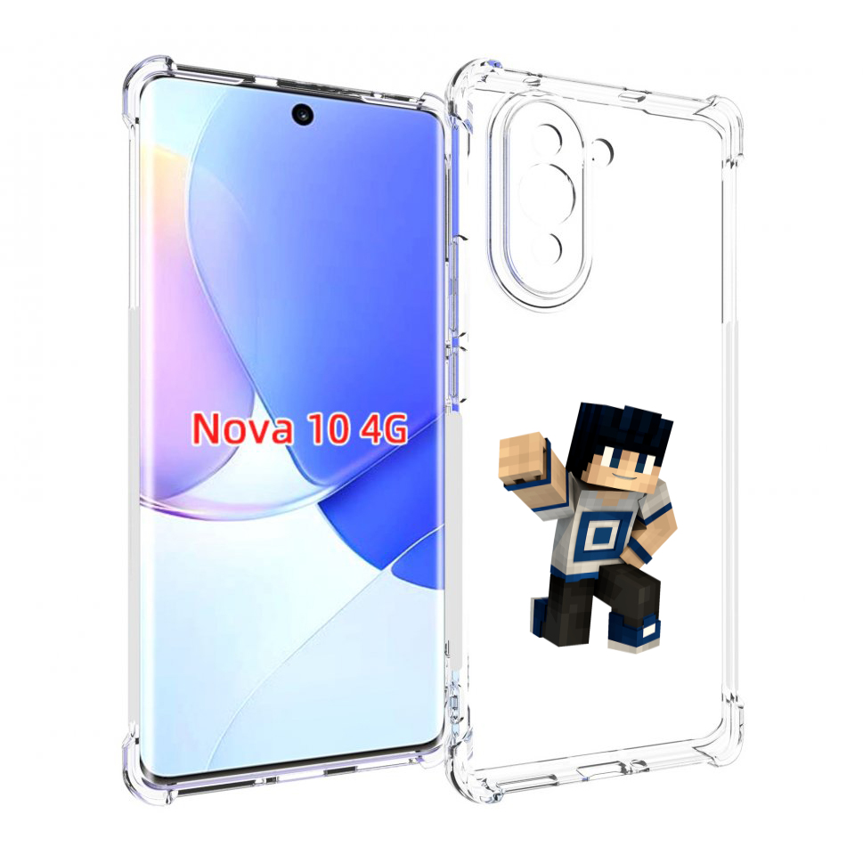 Чехол MyPads Minecraft-1 для Huawei Nova 10