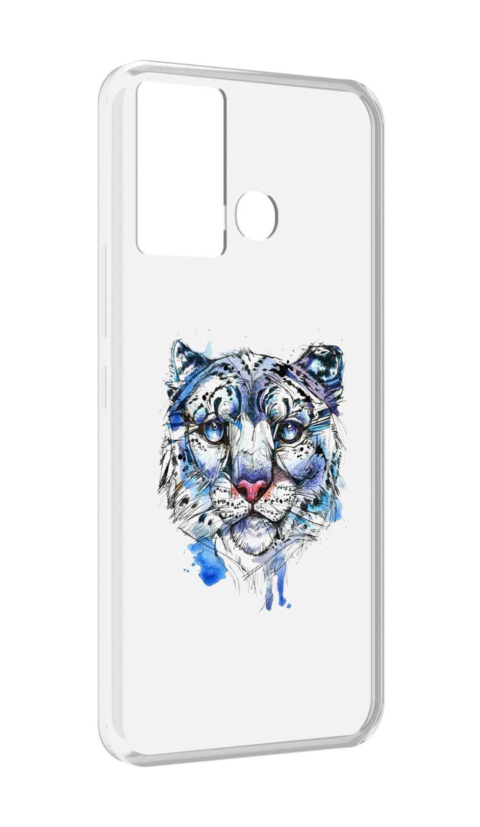 

Чехол MyPads водяной тигр для Infinix Hot 12 Play, Прозрачный, Tocco