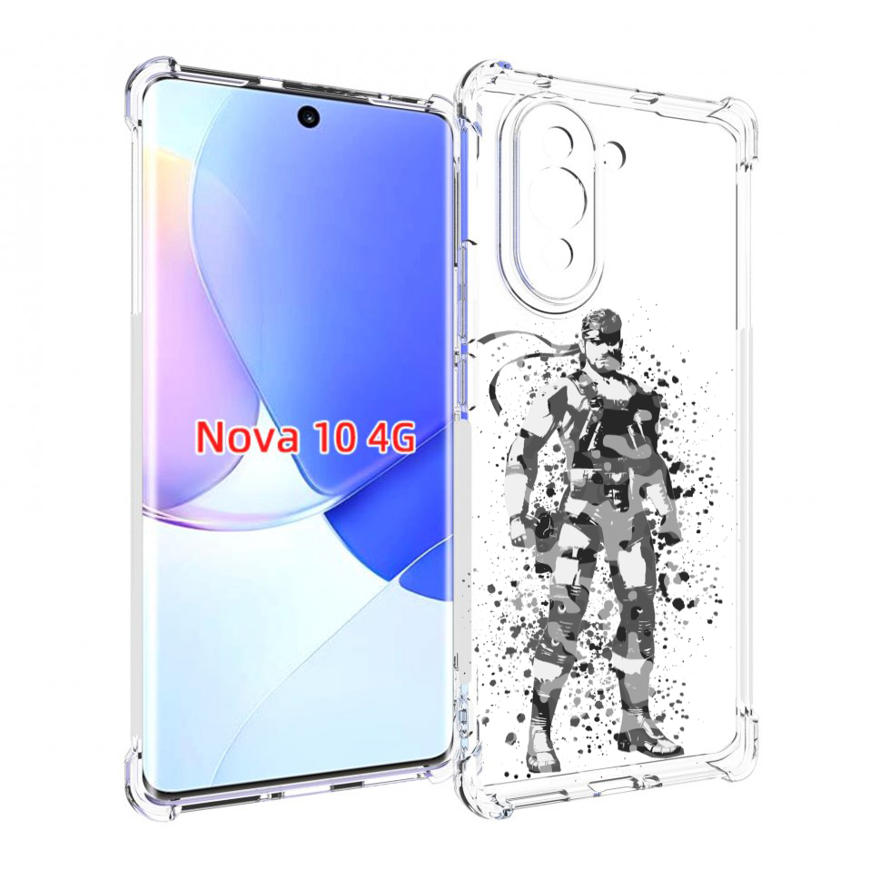 

Чехол MyPads Metal Gear Solid Snakes для Huawei Nova 10, Прозрачный, Tocco
