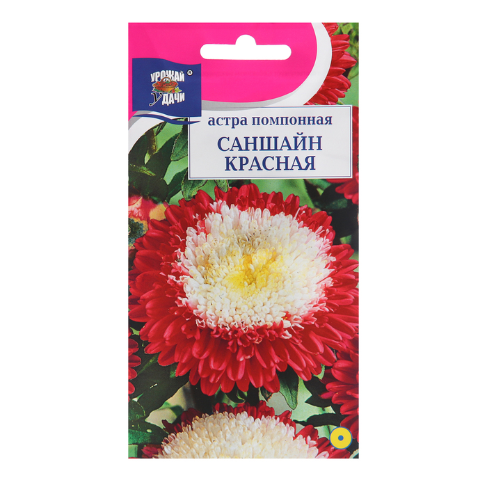 

Семена цветов Астра помпонная "САНШАЙН", красная, 0,2 г (3 шт.)