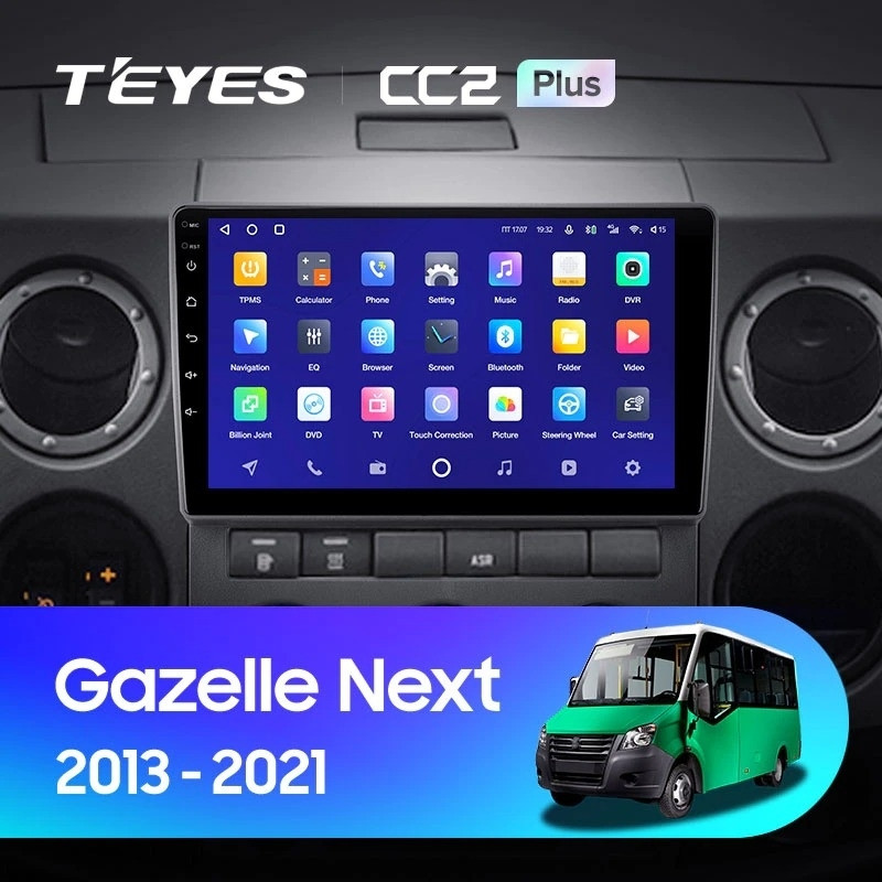 Автомобильная магнитола Teyes CC2 Plus 6/128 GAZ Gazelle Next (2013-2021) F3
