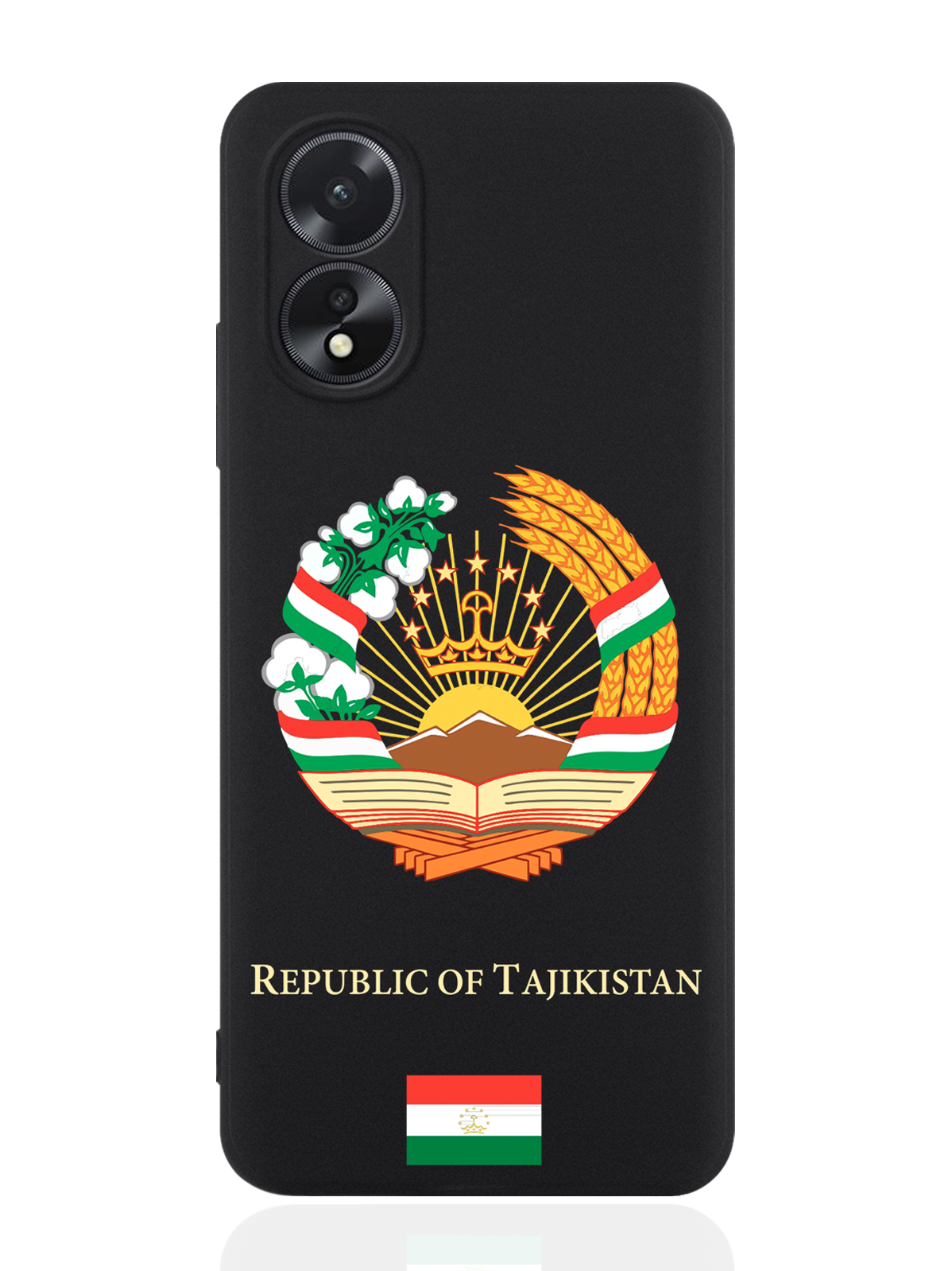 

чехол SignumCase для Oppo A38 4G Герб Таджикистана, Oppo A38 4G