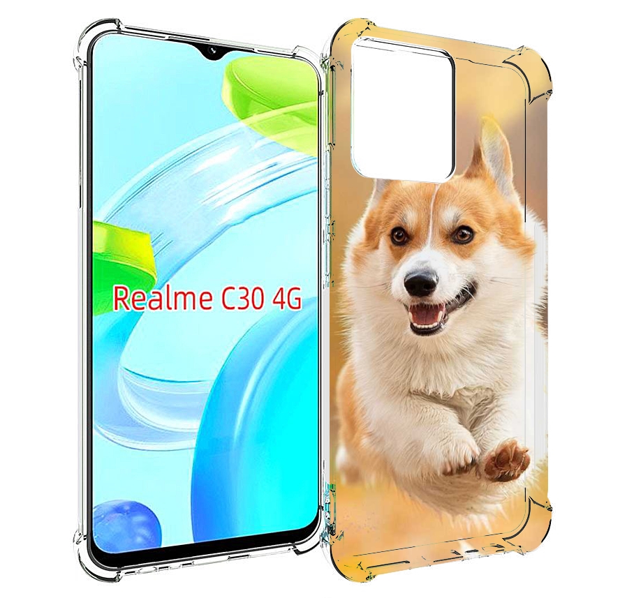

Чехол MyPads когри собака для Realme C30 4G / Narzo 50i Prime, Прозрачный, Tocco