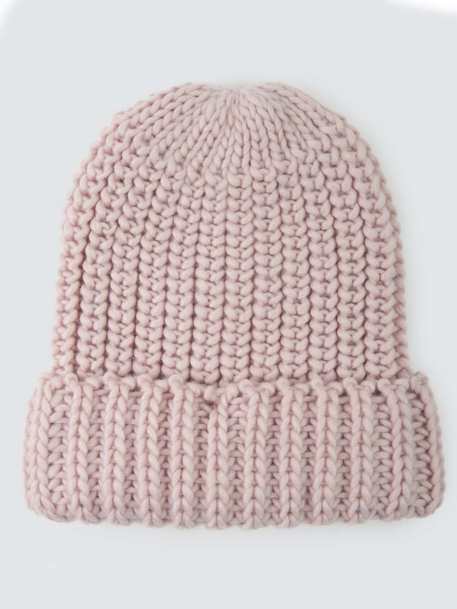 

Шапка бини женская Marmalato 922-001 бежевая, one size, 922-001