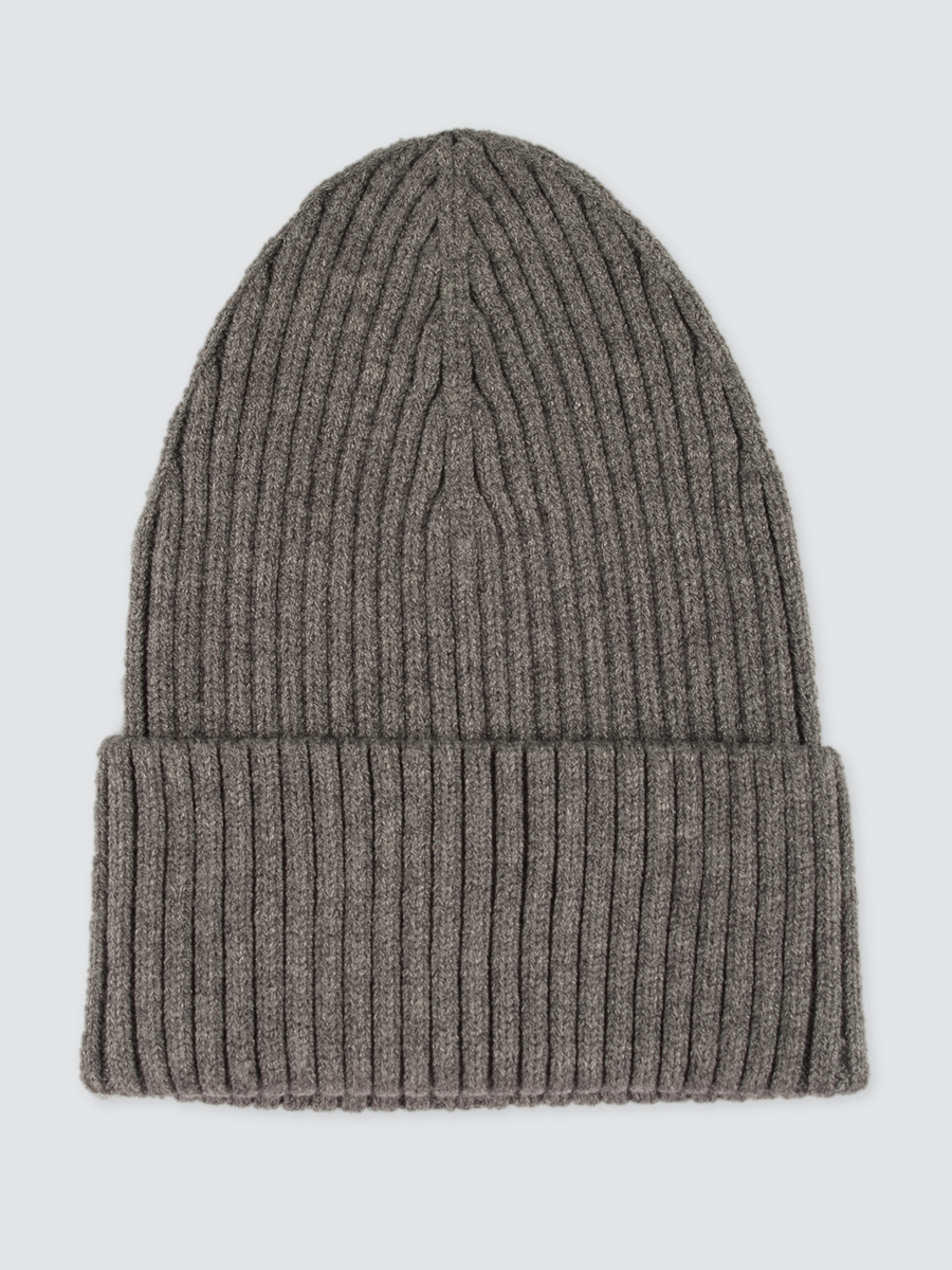

Шапка бини женская Marmalato 851-041 серая, one size, 851-041