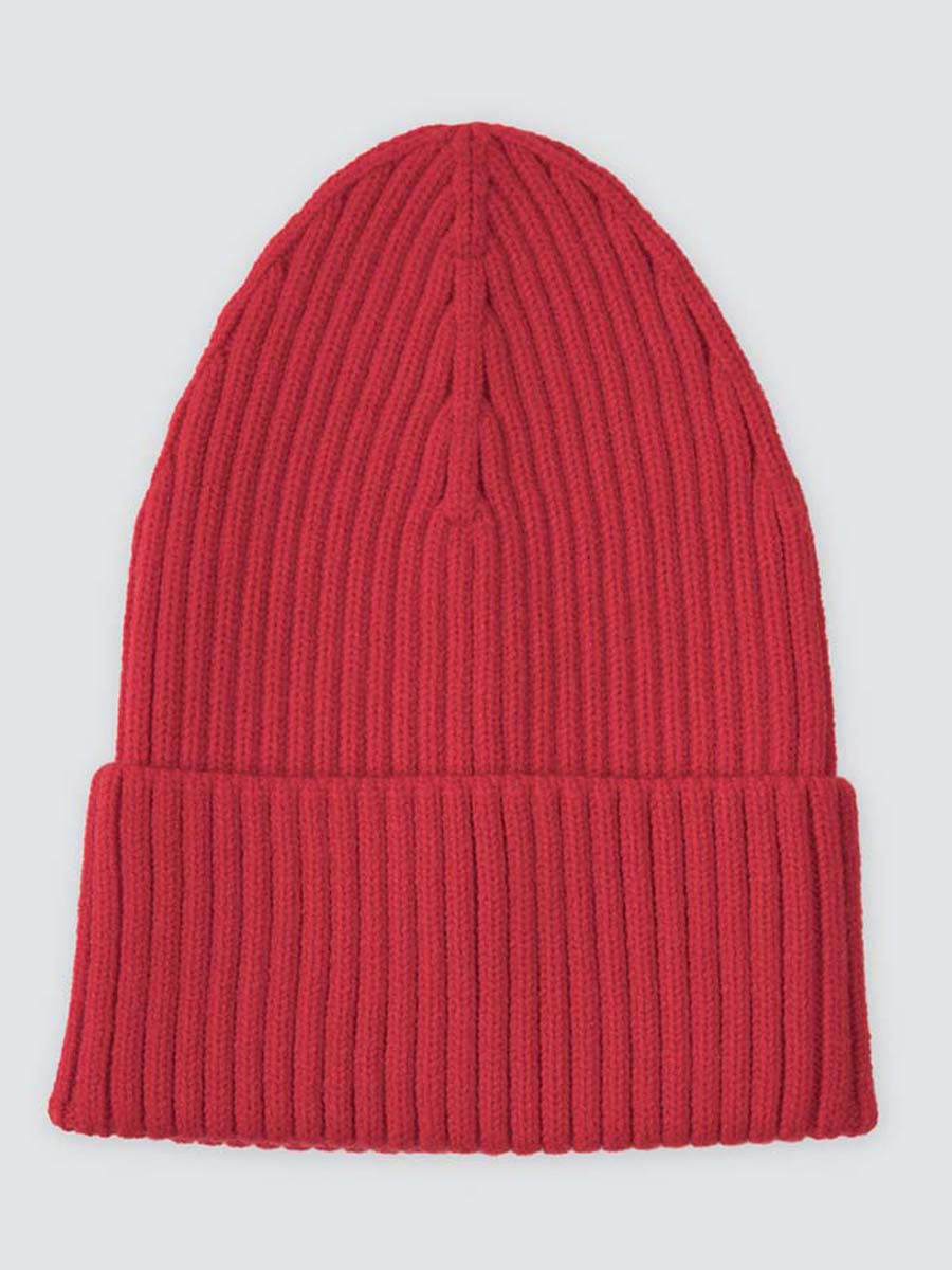 

Шапка бини женская Marmalato 851-041 красная, one size, 851-041