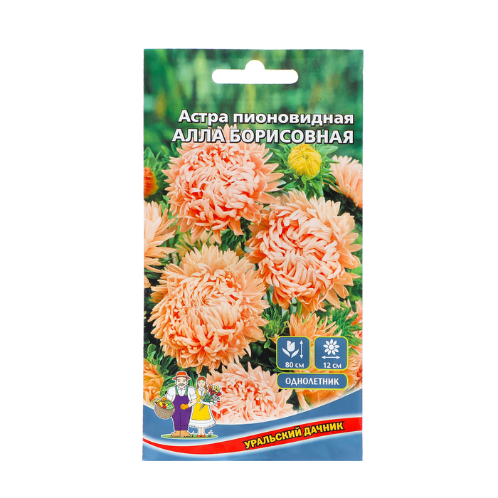 

Семена Цветов Астра пионовидная "Алла Борисовна" ,0 ,2 г , (3 шт.)