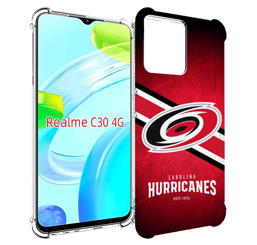 

Чехол MyPads каролина харрикеинс мужской для Realme C30 4G / Narzo 50i Prime, Прозрачный, Tocco