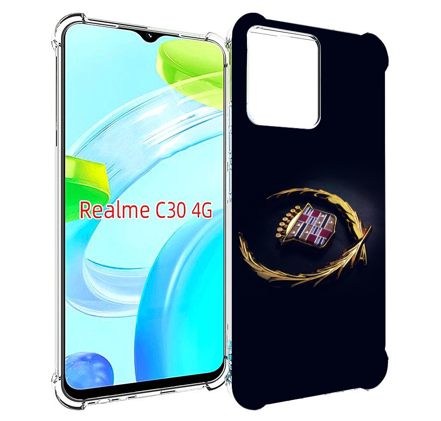 

Чехол MyPads cadillac 2 для Realme C30 4G / Narzo 50i Prime, Прозрачный, Tocco