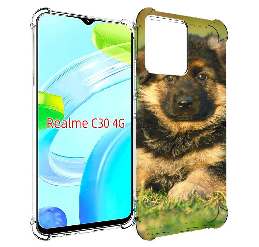 

Чехол MyPads кавказская овчарка для Realme C30 4G / Narzo 50i Prime, Прозрачный, Tocco