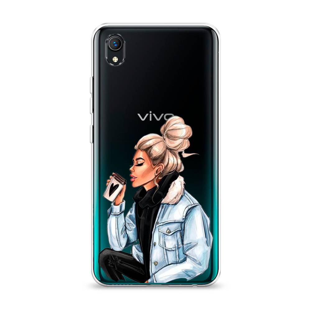 

Чехол Awog на Vivo Y91c/Y1s "Cute girl", Разноцветный, 263250-7