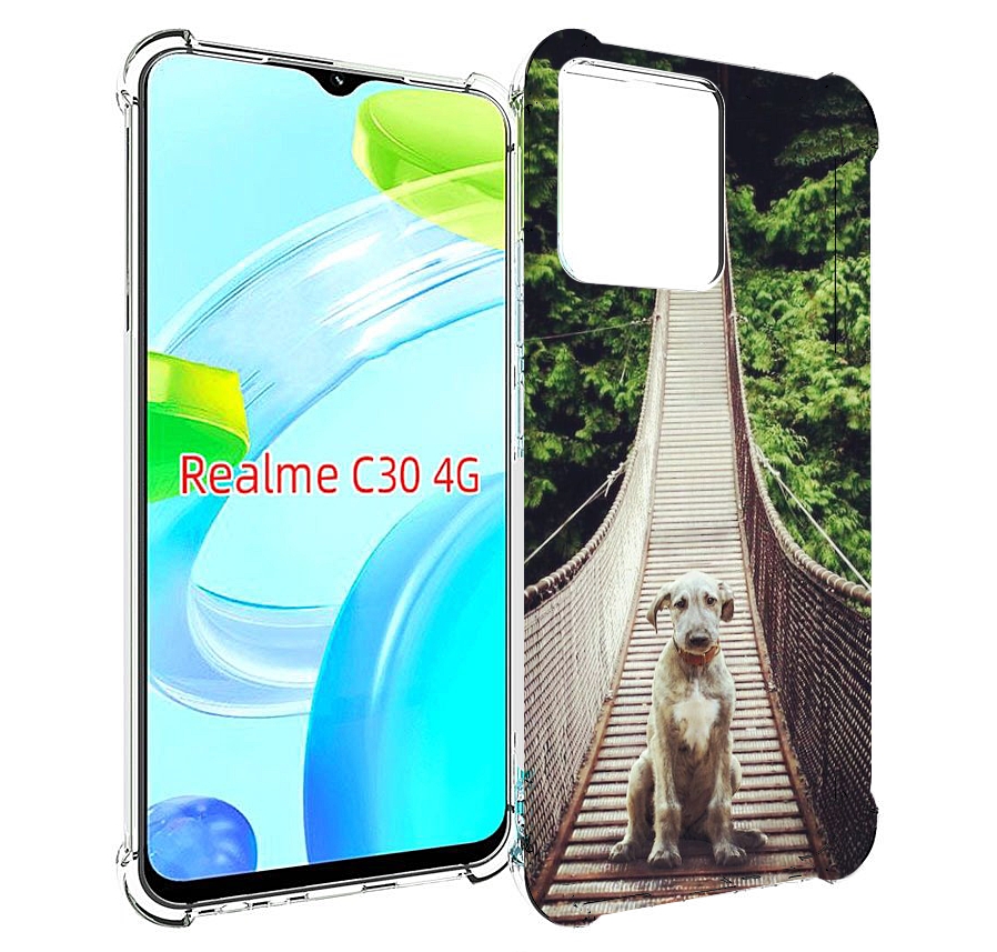 

Чехол MyPads ирландскии волкодав для Realme C30 4G / Narzo 50i Prime, Прозрачный, Tocco