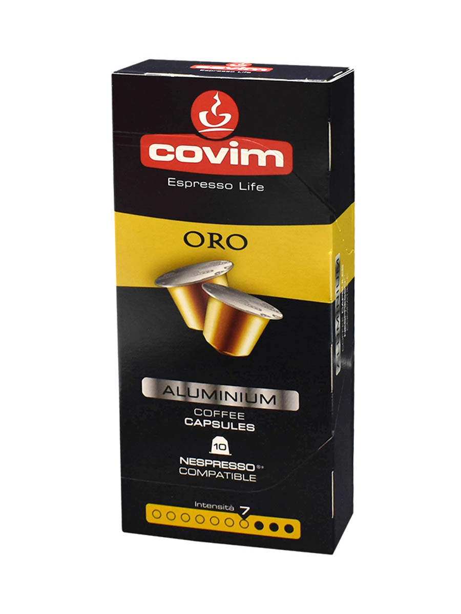 Кофе в капсулах COVIM Nespresso Alu Oro, 10 капсул