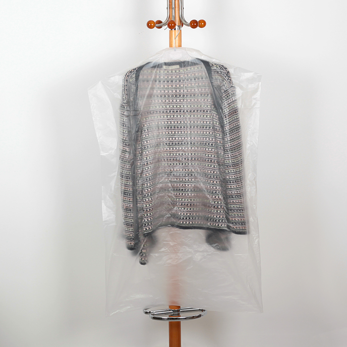 фото Набор чехлов для одежды 90×60 см, 2 шт, полиэтилен, прозрачный доляна