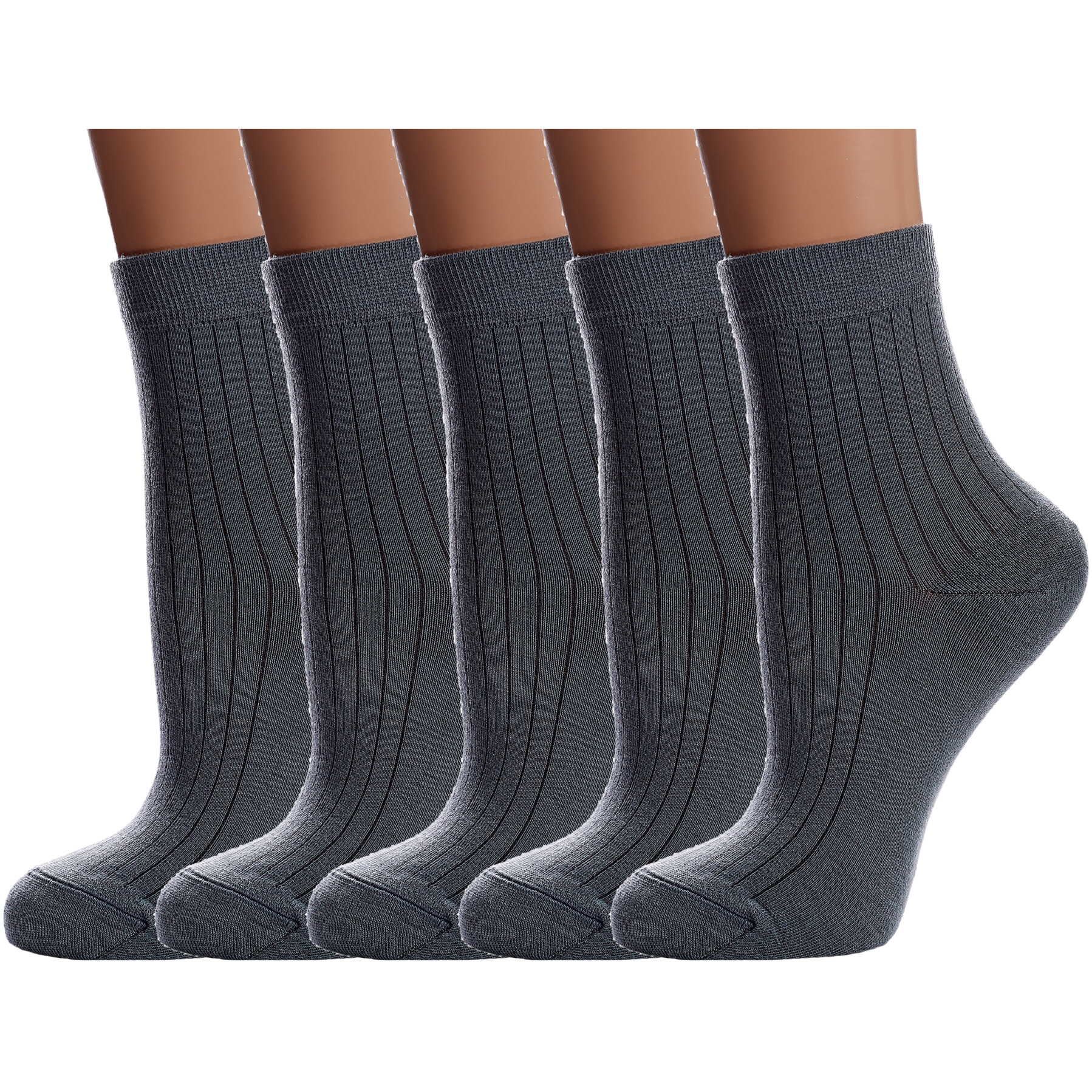 Носки детские NOSMAG 5-13С-9СП, рис 156, темно-серые, 22