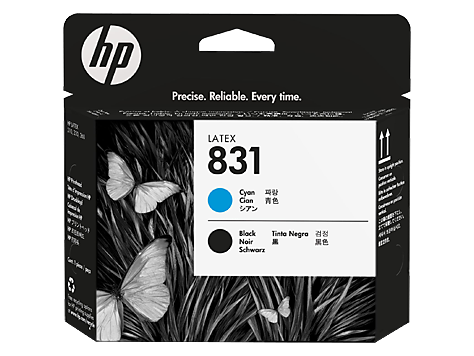 

Печатающая головка HP 831 (CZ677A) , оригинальный, Голубой;черный