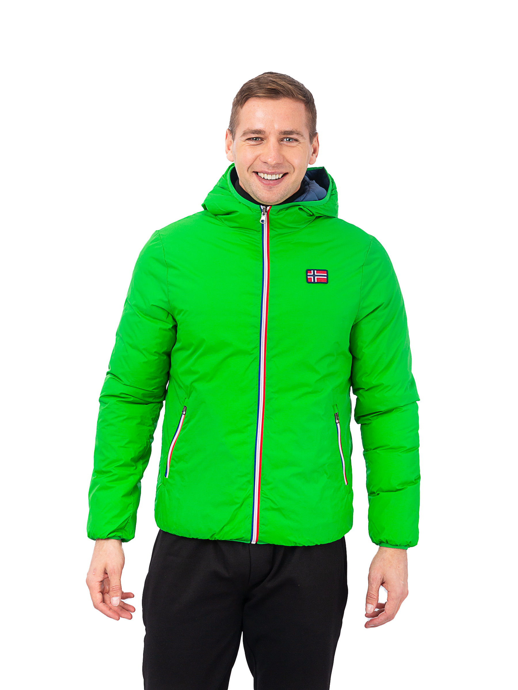 

Куртка мужская Scuola Nautica Italiana 119155 зеленая 2XL, Зеленый, 119155