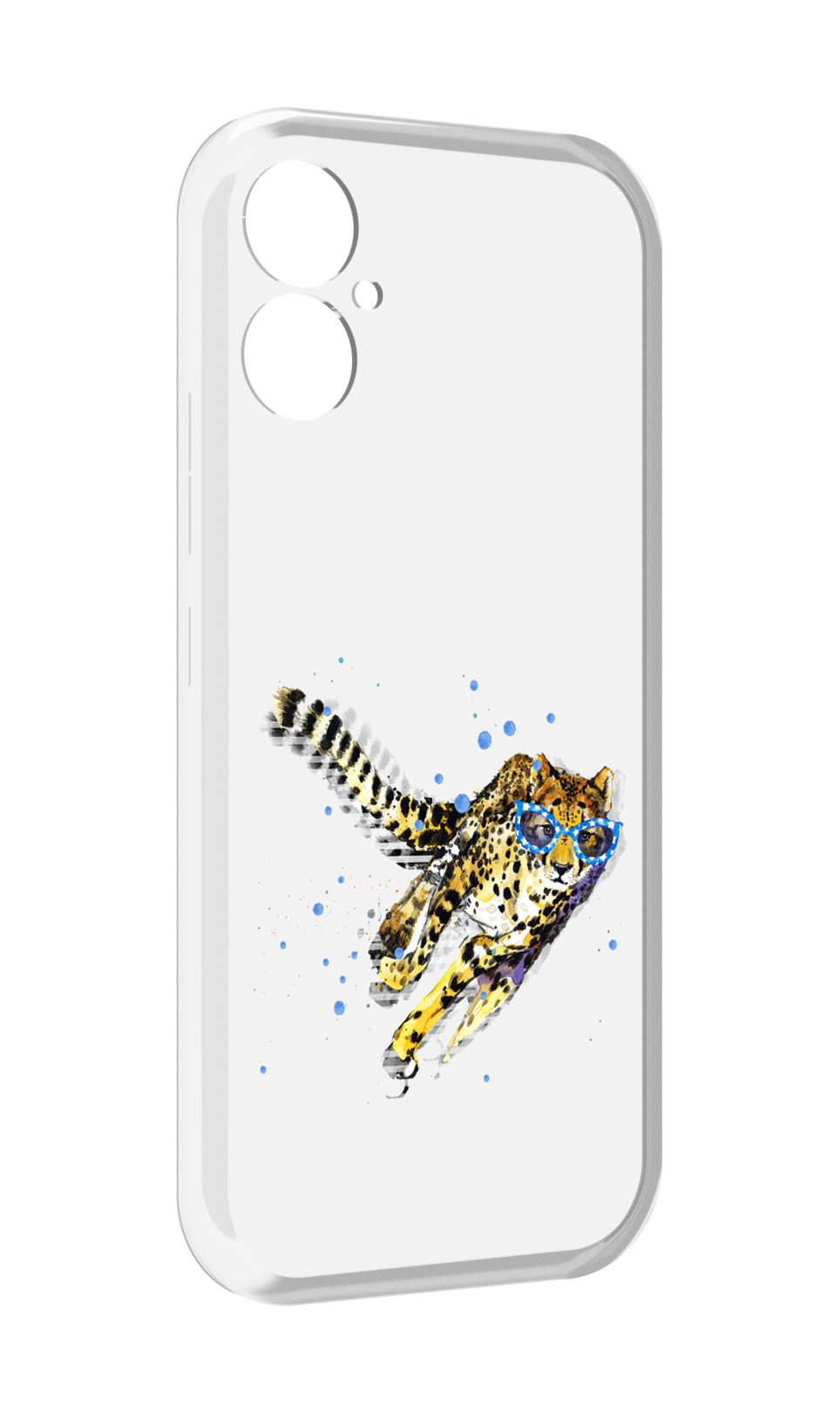 

Чехол MyPads гепард в очках для Tecno Spark 9 Pro \ Spark 9T, Прозрачный, Tocco