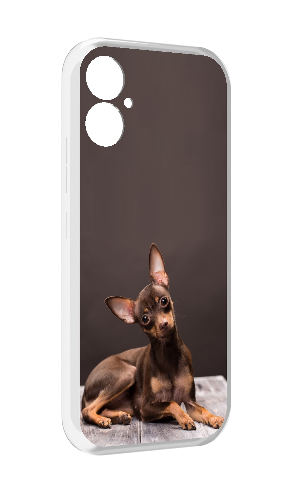 

Чехол MyPads тои терьер для Tecno Spark 9 Pro \ Spark 9T, Прозрачный, Tocco