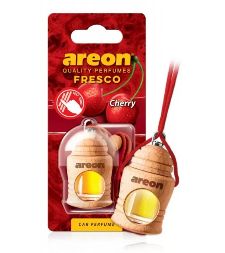 

Вишня Ароматизатор подвесной AREON Fresco (деревянная бутылочка) Cherry, Cherry