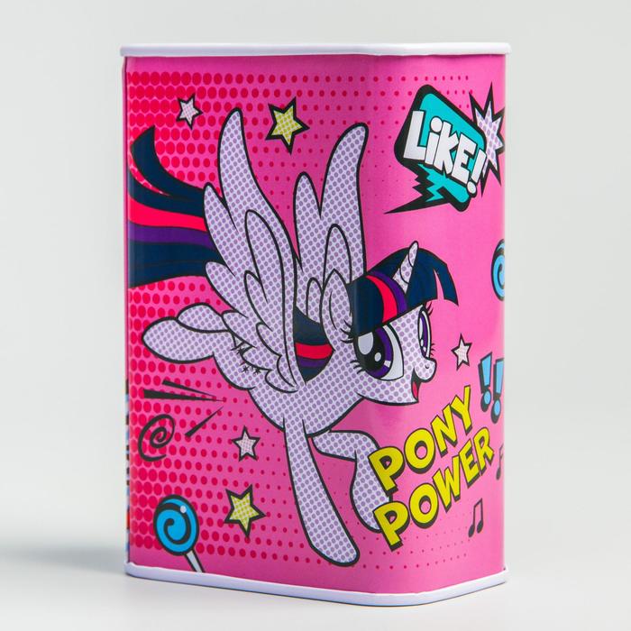 фото Копилка "poney power", my little pony 4,8 см х 7,8 см х 10,8 см hasbro