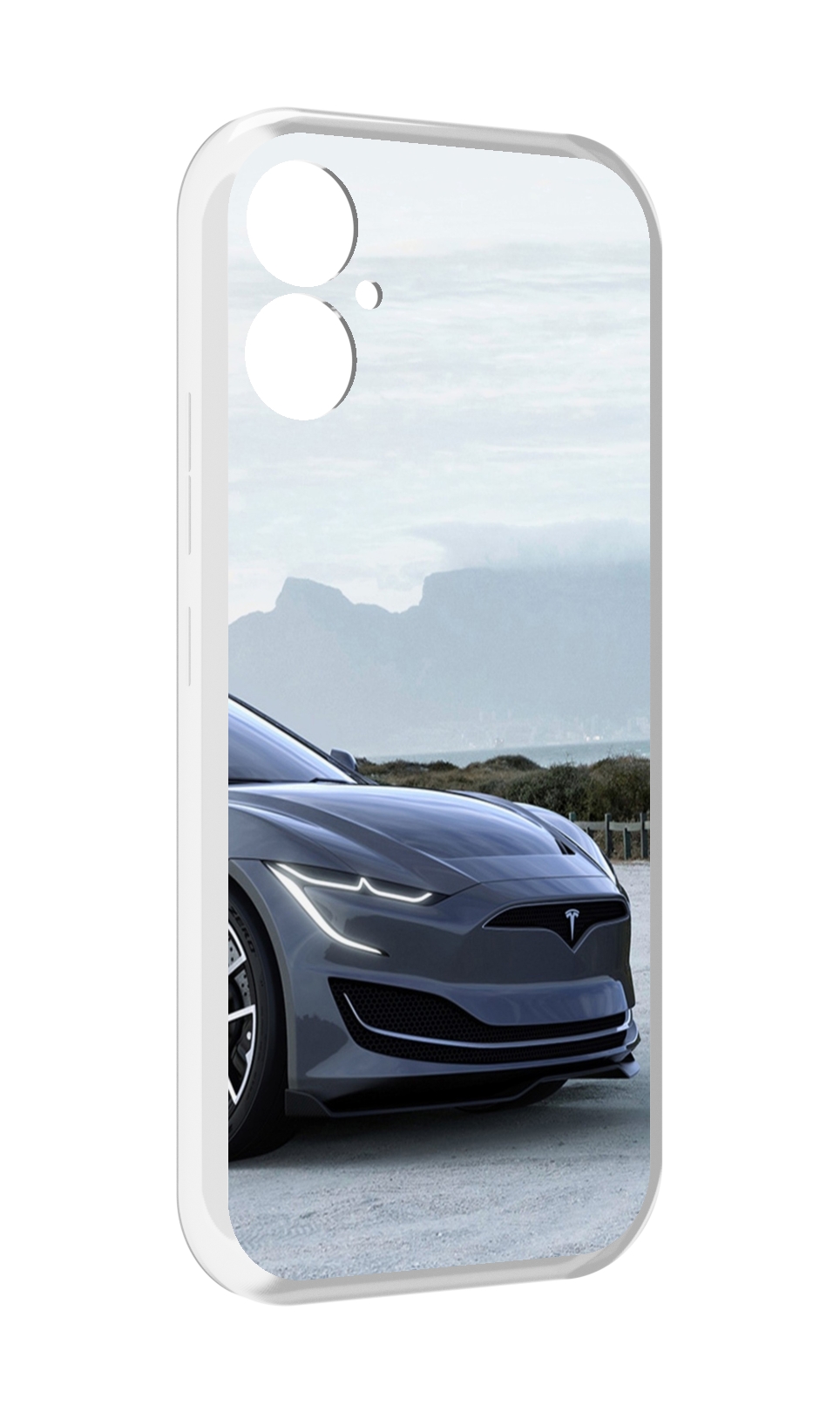 

Чехол MyPads tesla 2 мужской для Tecno Spark 9 Pro \ Spark 9T, Прозрачный, Tocco